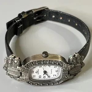 Vintage Cenere Marcasite Watch Elegant Cenere Vintage Marcasite Women main image 4